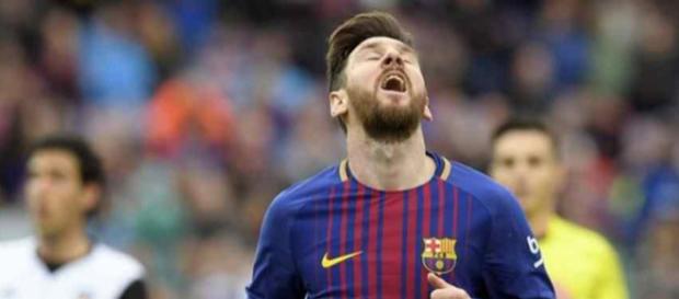 Leo Messi não está muito satisfeito com o seu time Leo Messi não está muito satisfeito com o seu time