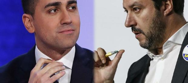 Matteo Salvini e Luigi Di Maio, convergenza sulle pensioni Matteo Salvini e Luigi Di Maio, convergenza sulle pensioni