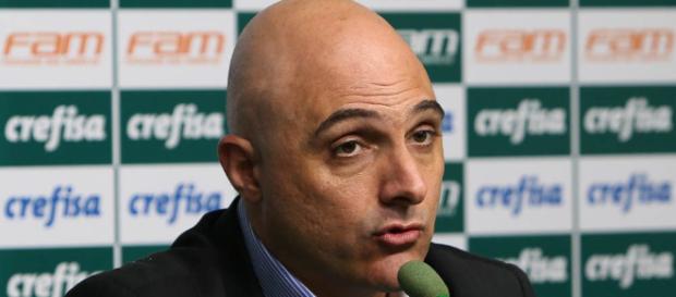 Presidente Maurício Galiotte não quer retorno de atacante Presidente Maurício Galiotte não quer retorno de atacante