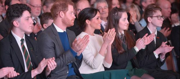 Prince Harry and Ms Markel at an event in Belfast (Image credit – North Ireland Office, Wikimedia Commons) Prince Harry and Ms Markel at an event in Belfast (Image credit – North Ireland Office, Wikimedia Commons)