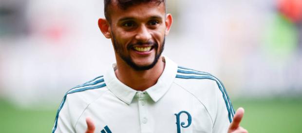Gustavo Scarpa, meia do Palmeiras Gustavo Scarpa, meia do Palmeiras