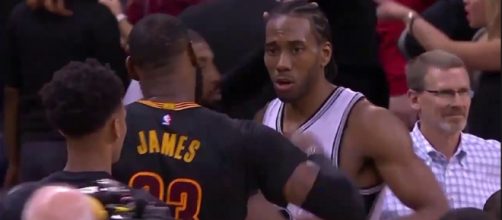 Are LeBron and Kawhi teaming up in Philly? [Image via SanFranFanAd/YouTube]