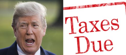 Donald Trump and taxes, via Twitter