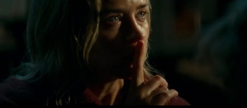 Emily Blunt stars in 'A Quiet Place.' [Image Source: Paramount Pictures/YouTube screencap]
