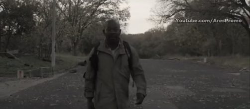 Morgan's journey leads him to Texas, where he meets up with new characters. - [Image via AMC/AresPromo / YouTube screenshot]