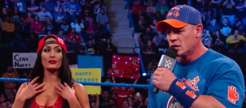 Nikki Bella was the one who called off her engagement to John Cena, a source told PEOPLE. [Image via WWE/YouTube]