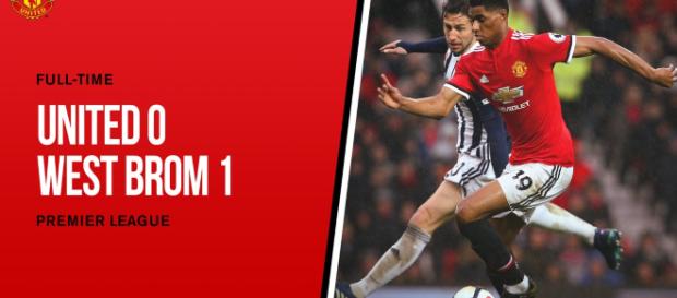 El Manchester United pierde en su propia casa. El Manchester United pierde en su propia casa.
