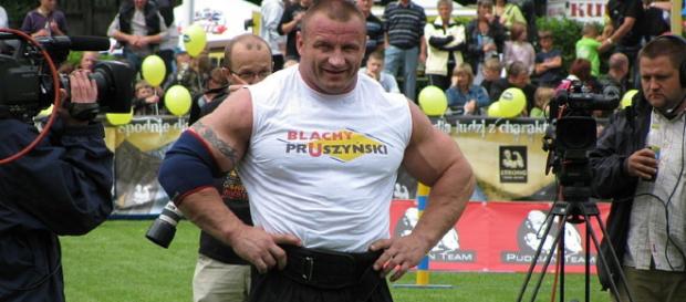 Mariusz Pudzianowski (fot: Artur Andrzej). Mariusz Pudzianowski (fot: Artur Andrzej).
