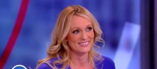 Stormy Daniels on "The View," via Twitter Stormy Daniels on "The View," via Twitter