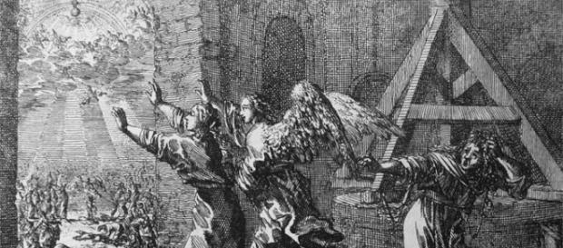 Un grabado representando una de las fases de "El Rapto"; la nueva llegada de Jesucristo y el comienzo del fin del mundo (Wikimedia Commons) Un grabado representando una de las fases de "El Rapto"; la nueva llegada de Jesucristo y el comienzo del fin del mundo (Wikimedia Commons)