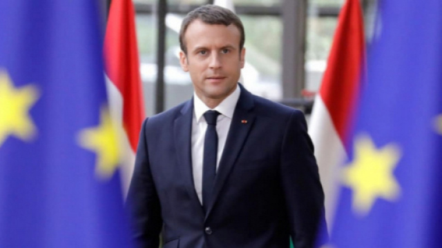 Emmanuel Macron défend l'Europe à Strasbourg