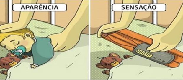 Desenhos que expressam sensações que as pessoas preferem deixar escondido Desenhos que expressam sensações que as pessoas preferem deixar escondido