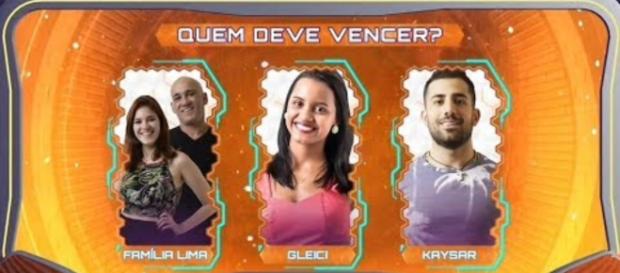 Família Lima, Gleici e Kaysar estão na final do ''BBB18'' Família Lima, Gleici e Kaysar estão na final do ''BBB18''