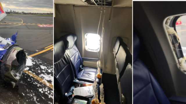 Scoppia il motore di un aereo, a bordo 143 persone