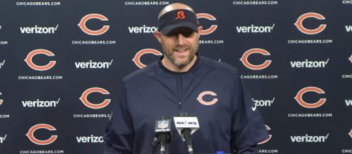 Coach Matt Nagy now has his schedule and is ready to get to work. - [Chicago Bears / YouTube screencap]