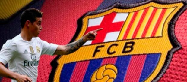 James Rodríguez podría jugar en el Fc Barcelona James Rodríguez podría jugar en el Fc Barcelona