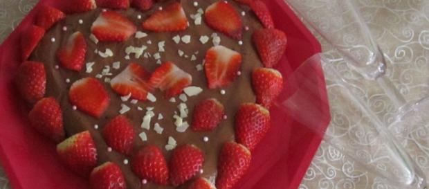 TARTA SAN VALENTIN DE CHOCOLATE CON FRESAS | Cocina - facilisimo.com TARTA SAN VALENTIN DE CHOCOLATE CON FRESAS | Cocina - facilisimo.com