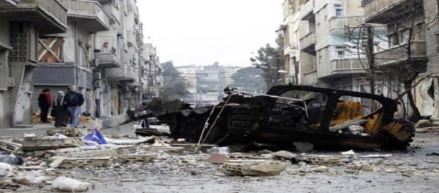 War scene in Syria/ Photo via http://www.europapress.es/ War scene in Syria/ Photo via http://www.europapress.es/