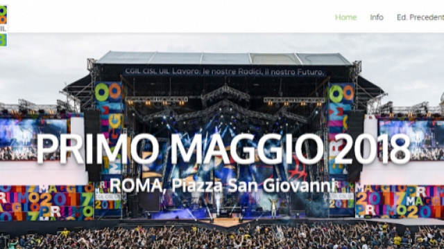 Ecco i nomi dei partecipanti al concerto del Primo maggio 2018
