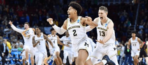 Michigan is one more win from running towards the 2018 NCAA Title. [Image via NCAA March Madness/YouTube]
