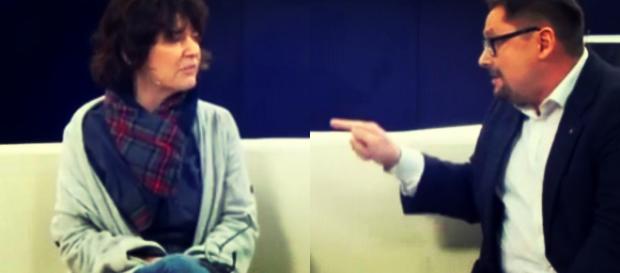 Feministka Szczuka mało nie wybiła sobie zębów (foto: youtube.com) Feministka Szczuka mało nie wybiła sobie zębów (foto: youtube.com)