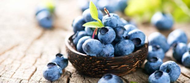 Los arándanos son una gran fuente de resveratrol y otros antioxidantes, junto con fibra dietética, vitaminas C y K y manganeso. Los arándanos son una gran fuente de resveratrol y otros antioxidantes, junto con fibra dietética, vitaminas C y K y manganeso.