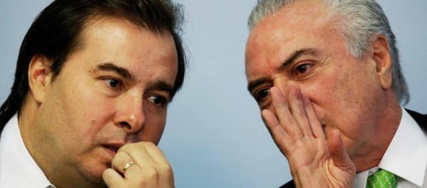 Maia e Temer são apontados como presidenciáveis Maia e Temer são apontados como presidenciáveis