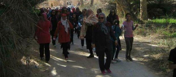 Marche organisée par l'ONCST en Tunisie Marche organisée par l'ONCST en Tunisie