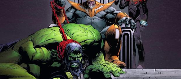 Sin embargo, como lo reveló Screen Rant, el Goliath Verde finalmente encontró la muerte en Thanos # 17 Sin embargo, como lo reveló Screen Rant, el Goliath Verde finalmente encontró la muerte en Thanos # 17