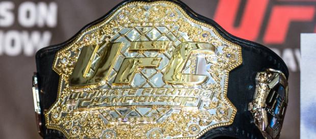 UFC lightweight belt will be on the line Saturday between Khabib Nurmagomedov and Max Holloway | By Andrius Petrucenia via Wikimedia Commons UFC lightweight belt will be on the line Saturday between Khabib Nurmagomedov and Max Holloway | By Andrius Petrucenia via Wikimedia Commons