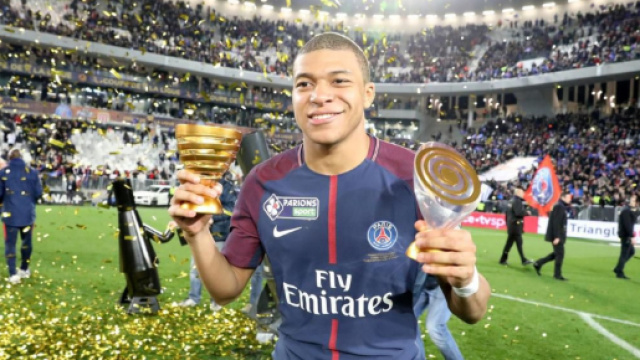 Kylian M'Bappé l'homme du match de la finale de la coupe de la Ligue