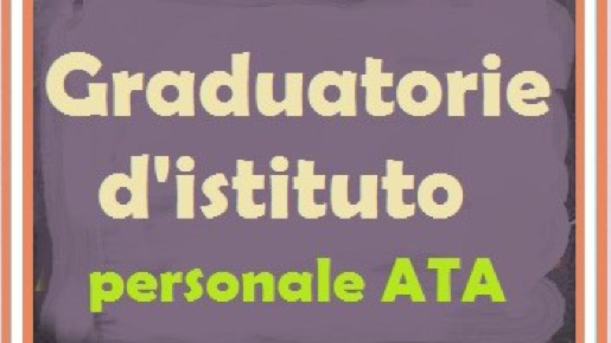 Graduatorie Ata 2018, modello D3: quando escono?