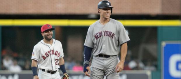 In the top 25 players in baseball, where do Judge and Altuve rank? Image Credit- Newsday In the top 25 players in baseball, where do Judge and Altuve rank? Image Credit- Newsday