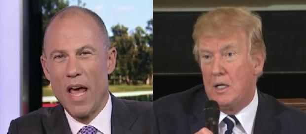 Michael Avenatti, Donald Trump, via YouTube Michael Avenatti, Donald Trump, via YouTube