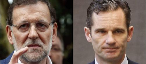 Mariano Rajoy e Iñaki Urdangarín en imagen