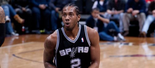 Kawhi Leonard's future with San Antonio Spurs seems uncertain. [image source: SAS / Flickr]