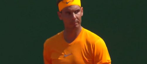 Nadal cruised past Thiem in straight sets. Photo: screenshot via Tennis TV channel on YouTube