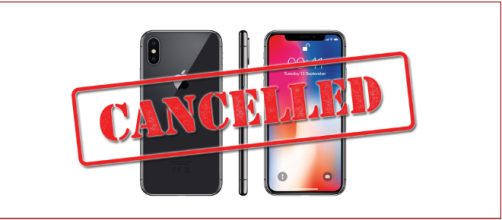 steemit: immagine che mostra iPhone X, che potrebbe essere cancellato dal portafoglio Apple