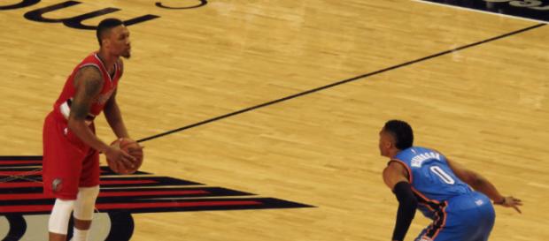 Damian Lillard shot the ball poorly as the Trail Blazers were swept by the Pelicans. Image Source: Wikimedia Commons Damian Lillard shot the ball poorly as the Trail Blazers were swept by the Pelicans. Image Source: Wikimedia Commons