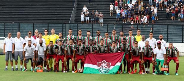 Sub-20 do Fluminense conquista Taça Rio em dia de aniversário de fundação de São Januário (Foto: Lucas Merçon) Sub-20 do Fluminense conquista Taça Rio em dia de aniversário de fundação de São Januário (Foto: Lucas Merçon)