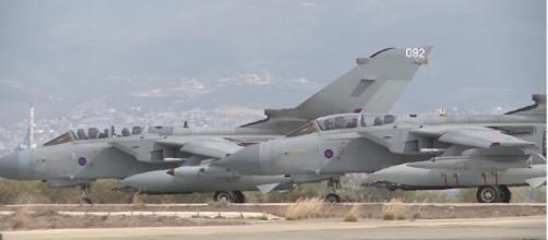 Civilians have died in air attacks carried out by the RAF and coalition forces. [image source: Ministry of Defense- YouTube]