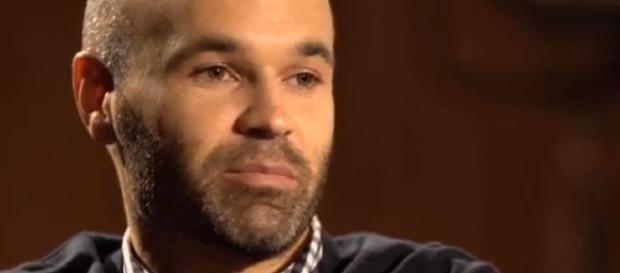 Andres Iniesta - image via AS TV | JustKickItTV | YouTube Andres Iniesta - image via AS TV | JustKickItTV | YouTube