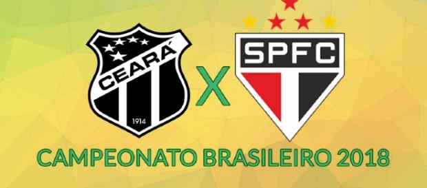 Ceará x São Paulo ao vivo neste domingo Ceará x São Paulo ao vivo neste domingo