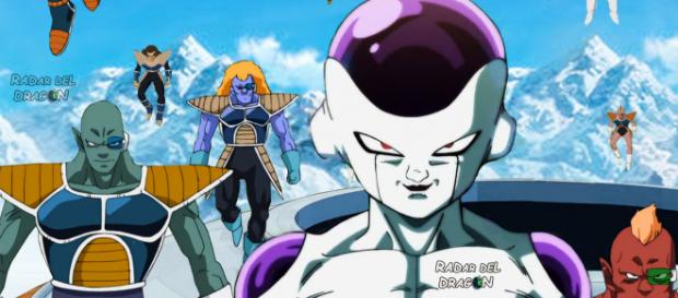 Freezer llega a la Tierra con su ejército (imagen de radardeldragon.com) Freezer llega a la Tierra con su ejército (imagen de radardeldragon.com)