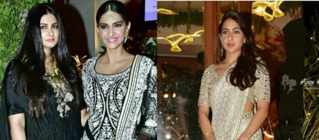 Sonam, Rhea and Sara (Image Credit: Bollyholics/Instagram) Sonam, Rhea and Sara (Image Credit: Bollyholics/Instagram)
