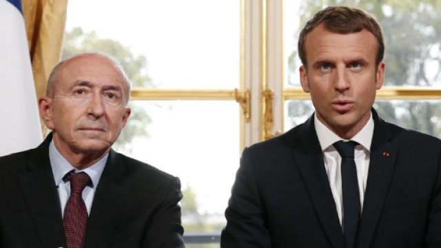 Emmanuel Macron et Gérard Collomb, chacun dans son rôle | L'Opinion - lopinion.fr