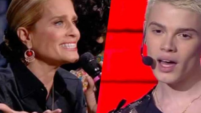 Heather Parisi contro Biondo ad Amici Serale.