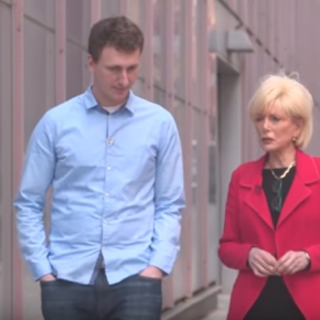 Alex Kogen went on '60 Minutes' to defend his role in Facebook's data handling scandal. [Image via 60 Minutes / YouTube Screencap]