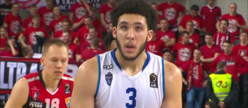 LiAngelo Ball is hoping to join his brother Lonzo in the NBA next season. - [Image by LKL TV/ YouTube screencap]