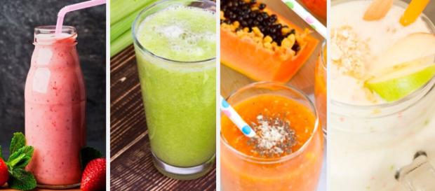 Batido nutritivo y saludable de plátano, almendra y maracuyá - mejorconsalud.com Batido nutritivo y saludable de plátano, almendra y maracuyá - mejorconsalud.com